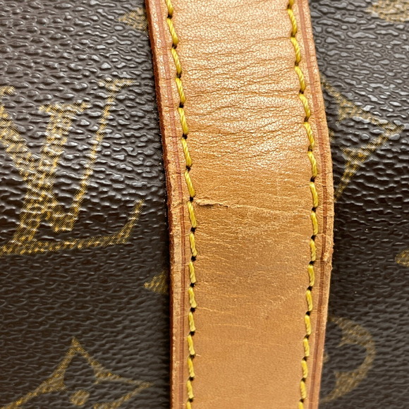 Louis Vuitton Keepall Handbag Monogram Brown Travel Business Boston Bag - Picture 5 of 8